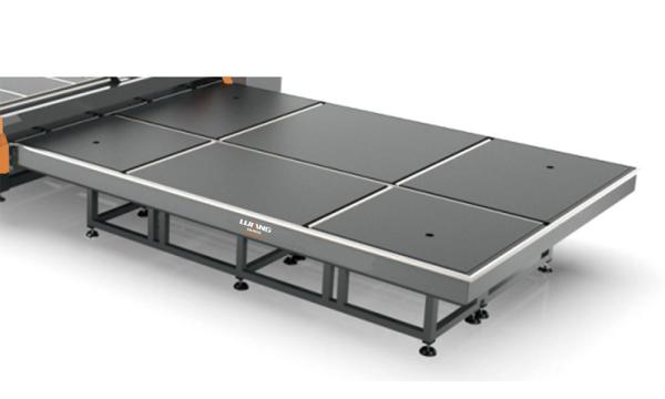 Glass Air-floated breaking table