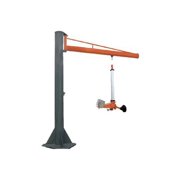 Glass Cantilever Crane